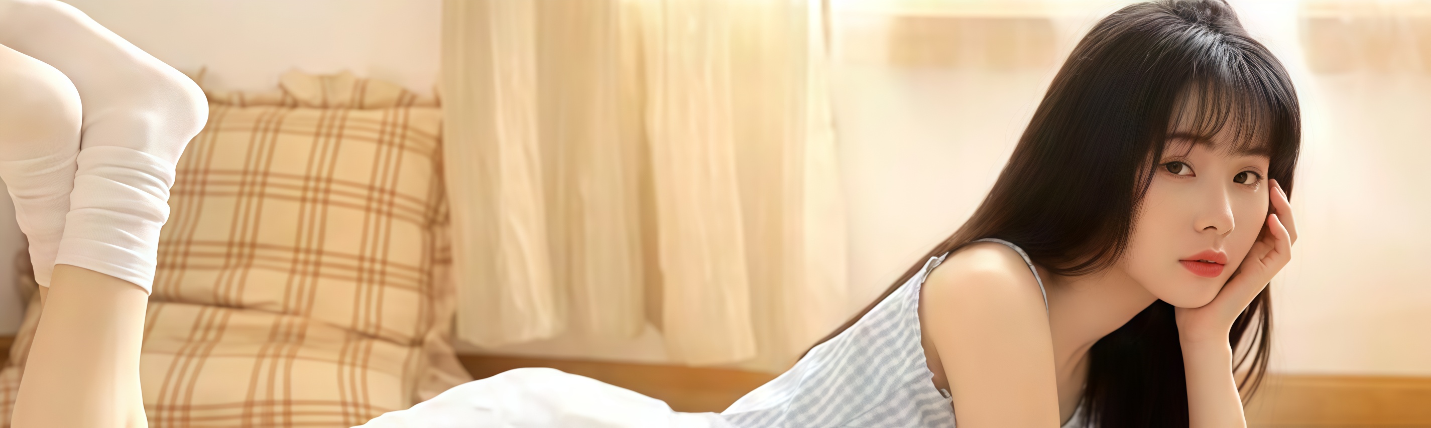 成人激情视频-情趣睡衣女性感蕾丝睡裙透明文胸挑逗激情火辣成人免脱床上诱惑骚视频